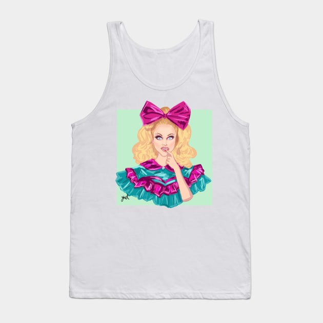 Courtney Act Tank Top by YaelsColors